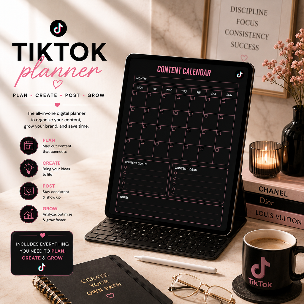 TikTok Planner 🎶📲