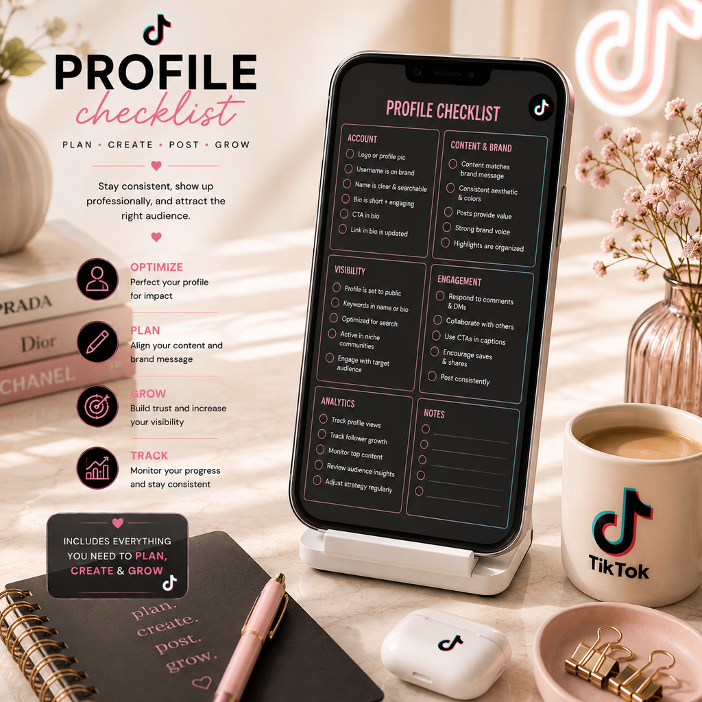 TikTok Planner 🎶📲