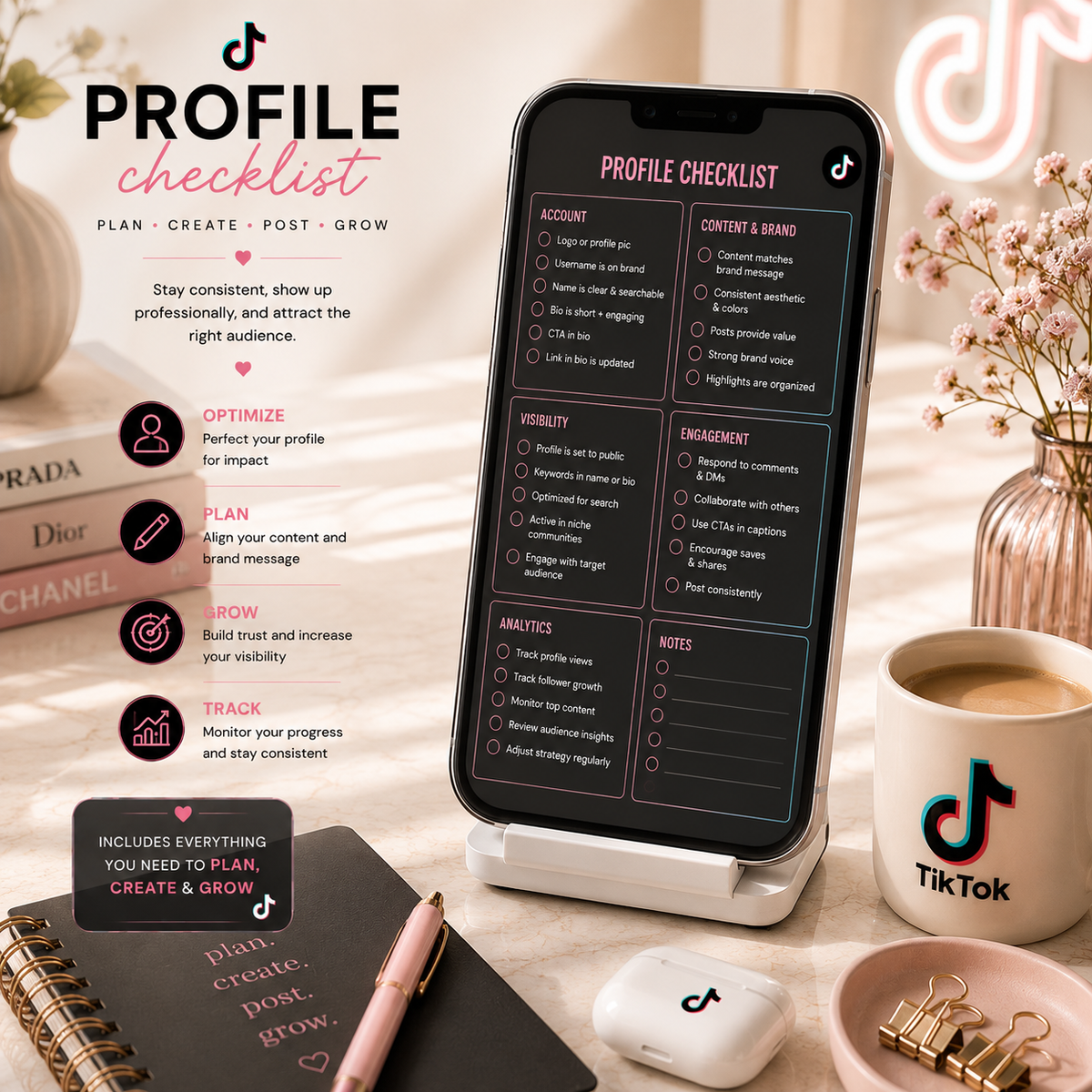 TikTok Planner 🎶📲