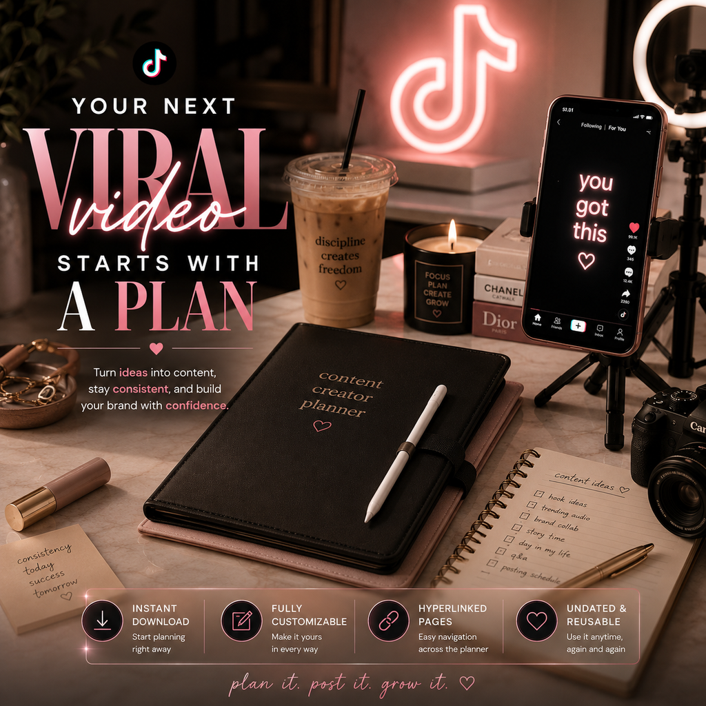 TikTok Planner 🎶📲