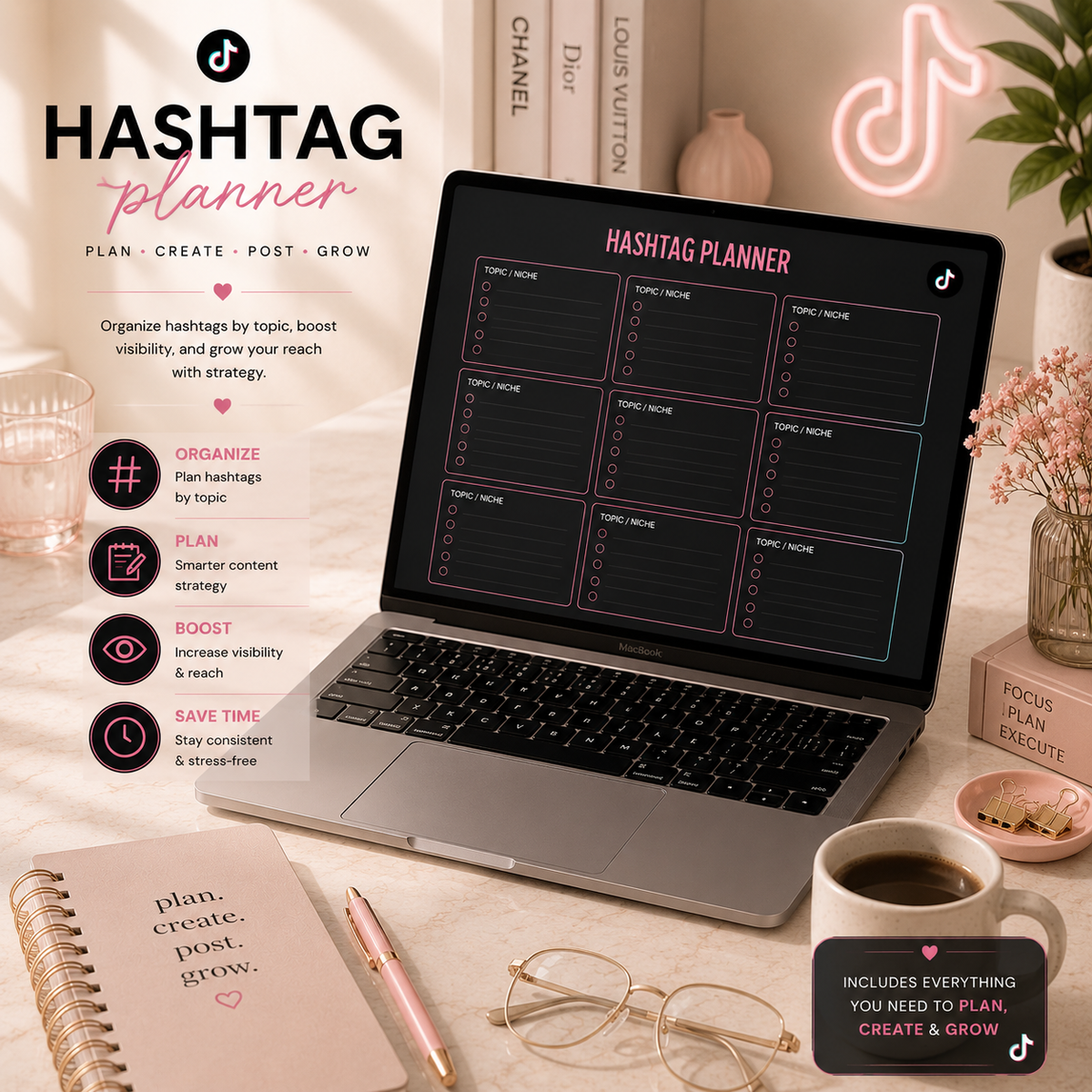 TikTok Planner 🎶📲