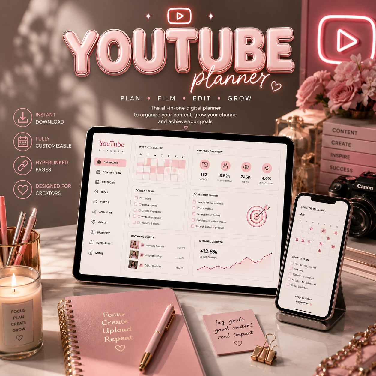 YouTube Planner