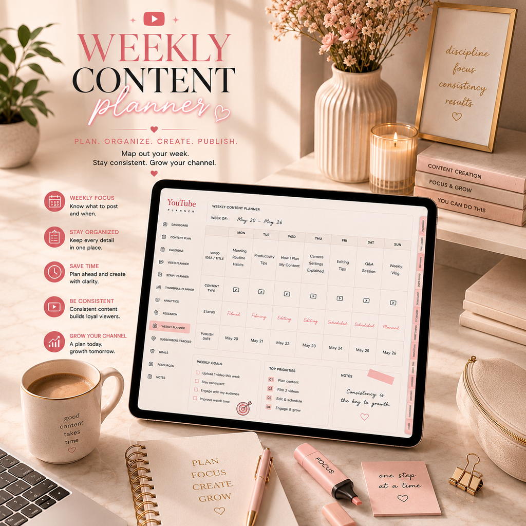 YouTube Planner
