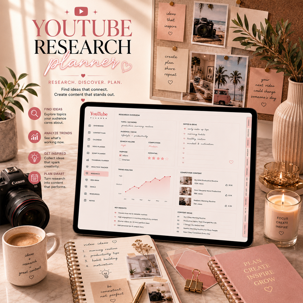 YouTube Planner
