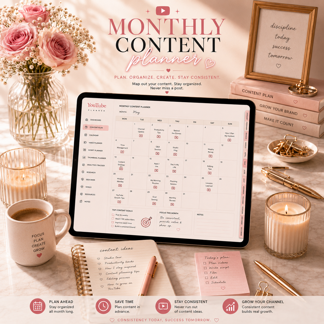 YouTube Planner