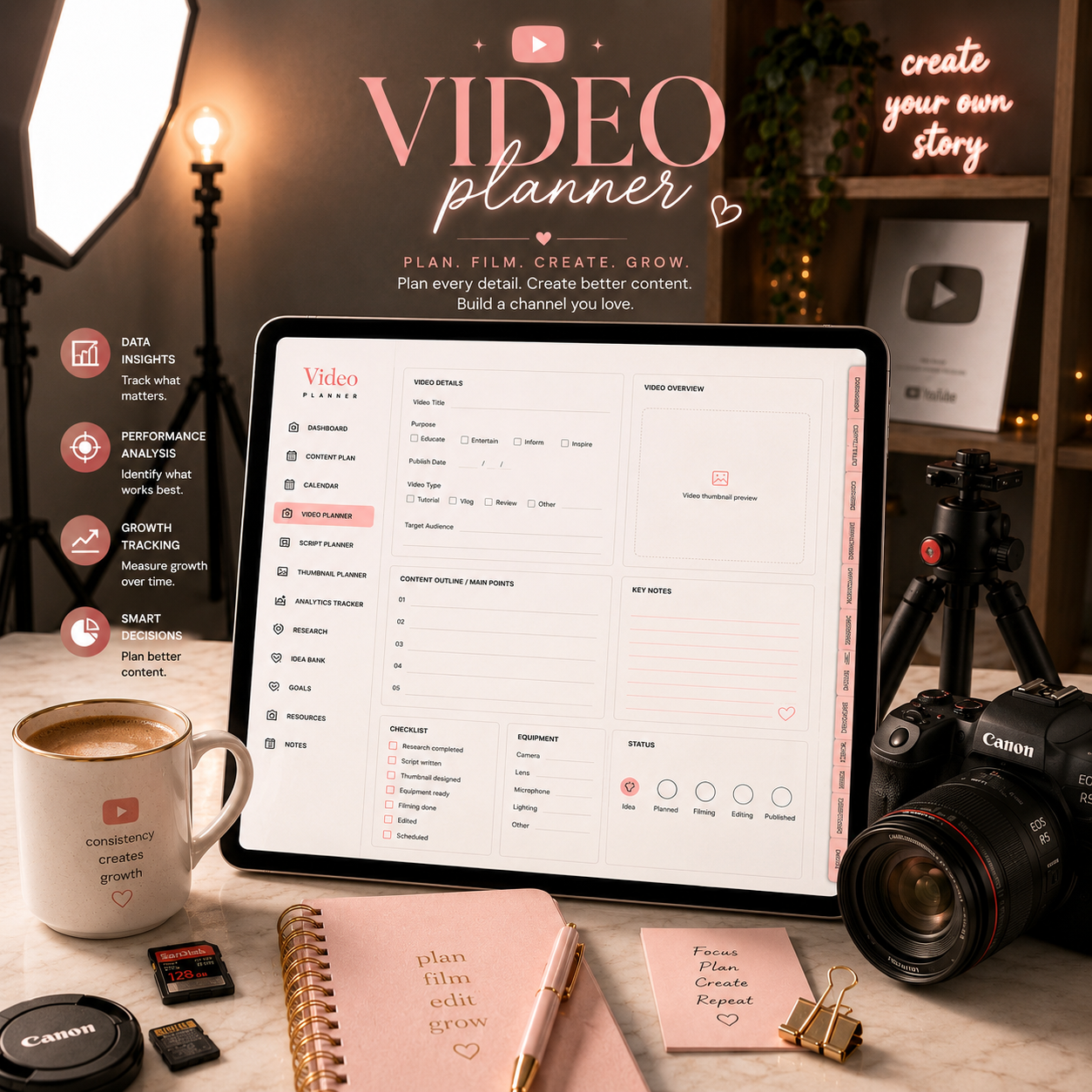 YouTube Planner